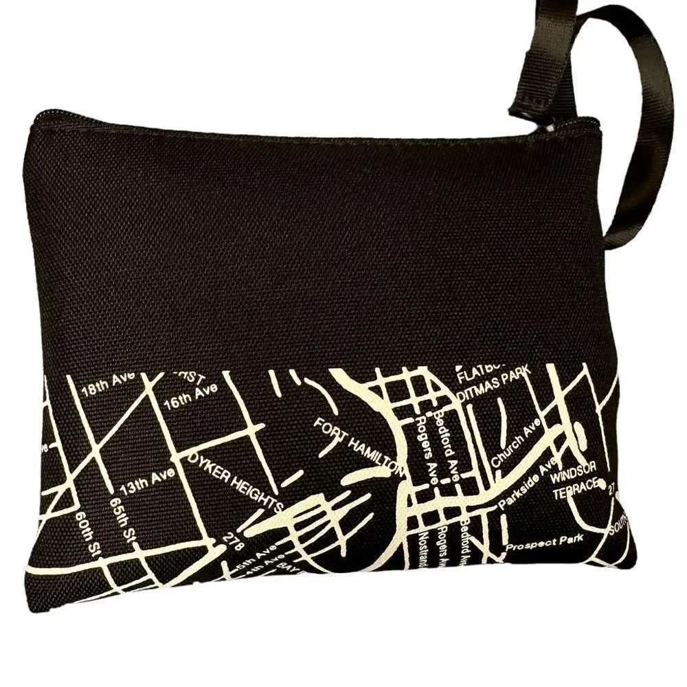 State Bags Brooklyn New York Toiletry Travel Accessory Pouch Bag Black